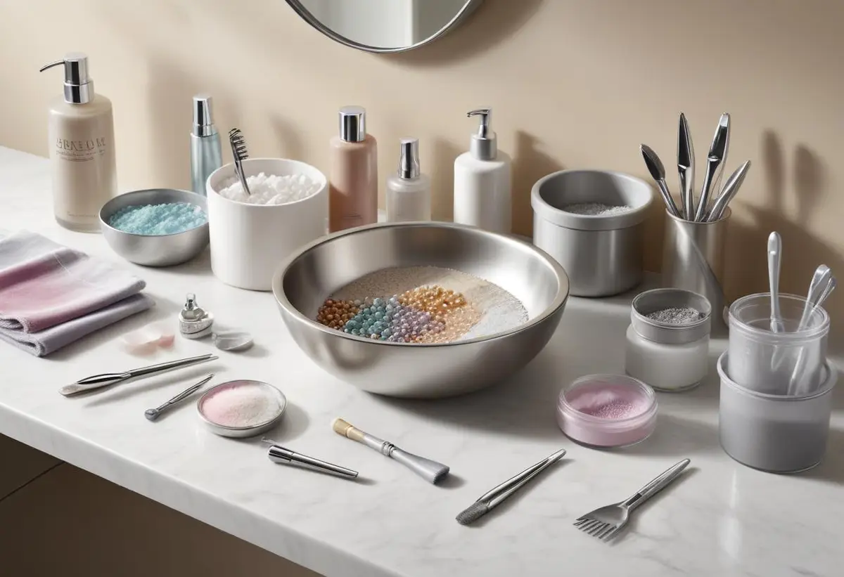 Silvertvätt som får dina silversmycken att glänsa illustration